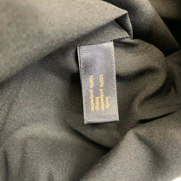 Outback Red Women Pencil Skirt Size 6 Black Mini Front Pockets Side Zip Up Lined - Picture 7 of 8